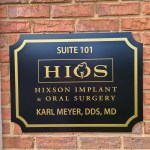 Dental Practice Name on Plaque-{PRACTICE_NAME}